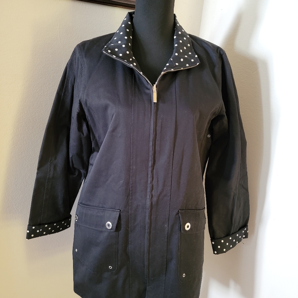 JonesNY Woman's coat reversible